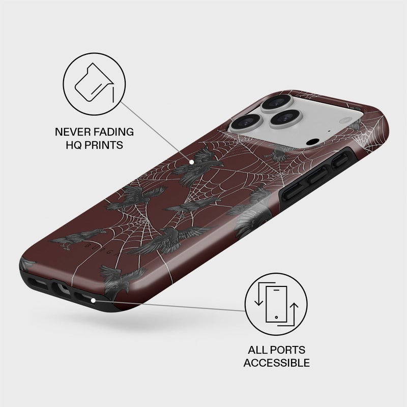 Burga iPhone 17 Pro Max Quest Premium Case Compatible with Hybrid Dual-Layer Hard Shell + Silicone Protection - Scratch-Resistant Shockproof Mobile Cover - Image 3